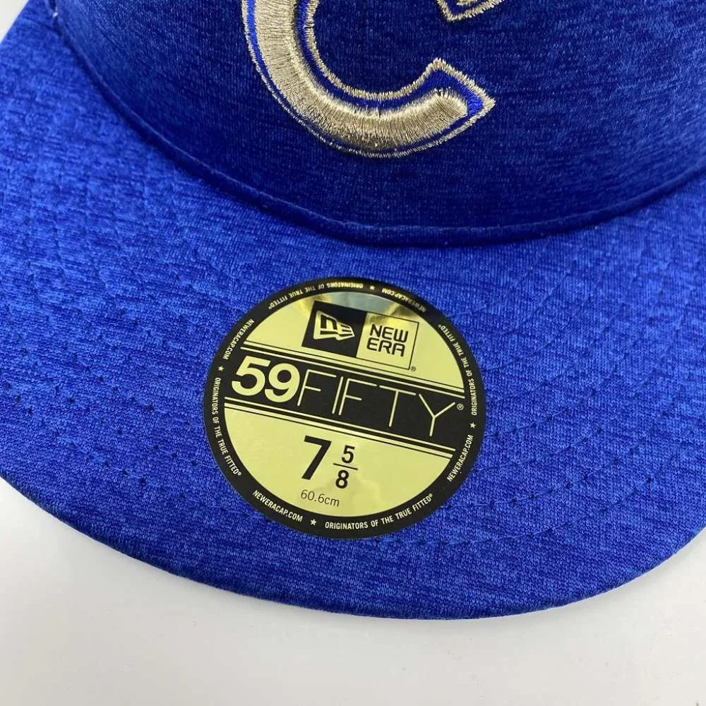 NWT Chicago Cubs 2017 MLB All Star Game Fitted Hat‎ 7 5/8 Blue Cap Baseball